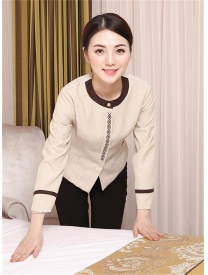 保潔服一?？坌』ㄟ?米黃